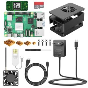 Raspberry Pi 5 8GB RAM Starter Kit with 64GB SD Card