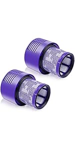 V10 Filter for Dyson, Replacement Dyson Filter, V10 Animal Filter for Dyson V10 SV12 Cordless Cyc...