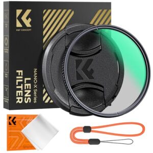 K&F Concept 62MM Polarising Filter Circular Polarizing CPL