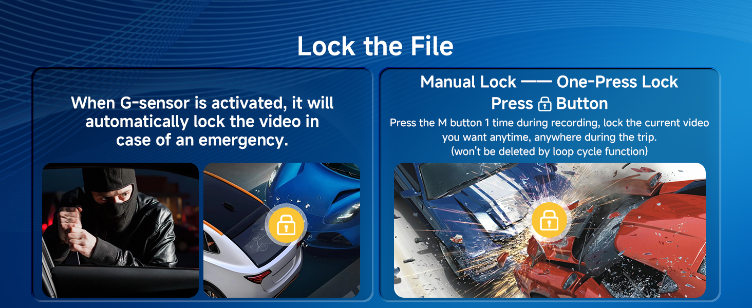 wifi dash cams for cars dash cam front wifi dash camera loop recording G-sensor parking mode