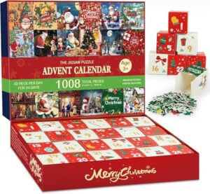 Advent Calendar 2024 Christmas Jigsaw Puzzles