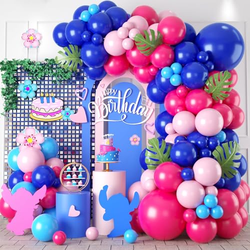 Blue Balloon Arch Kit