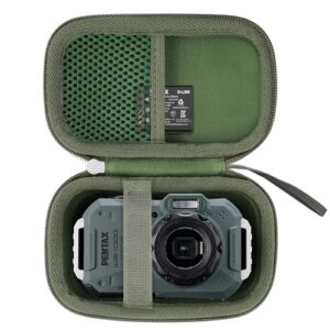 Khanka Hard Travel Case Replacement for PENTAX WG-1000 Waterproof Digital Compact Camera
