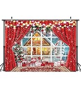 AIIKES 7x5FT Christmas Candy House Backdrop Cartoon Christmas Village Photography Backdrop Winter...