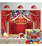 Casino Happy Birthday Backdrop 7x5FT Red Curtain Glitter Las Vegas Casino Night Background Poker ...