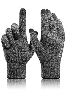 TRENDOUX Soft Warm Touch Screen Winter Thermal Gloves Men Women