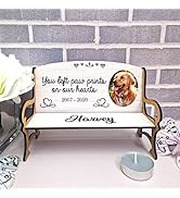 Memorial Bench - A Place of Tranquil Remembrance for Our Loved Ones in Heaven: Bereavement Photo ...