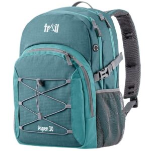 Trail Aspen 30L Day Pack Backpack for School Work Hiking Camping Travelling
