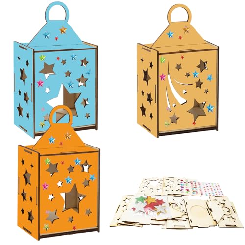 DKINY 3 Pack Christmas Wood Crafts for Kids