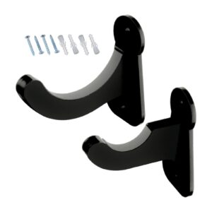 Baseball Bat Bracket - Baseball Bat Wall Mount | Baseball Bat Display | Horizontal Baseball Bat Holder for Wall | Baseball Bat Storage Display Rack For Autographs and Collectibles Bats