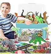 Amber Gemstone Dig Kit, Fossil Digging Kit for Kids Age 6 7 8 9 10, 7 Real Crystals & Gem Science...
