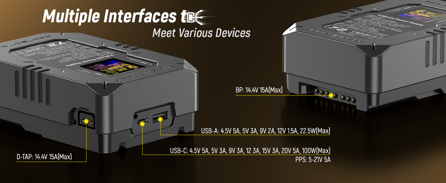 Powerextra V Mount Battery