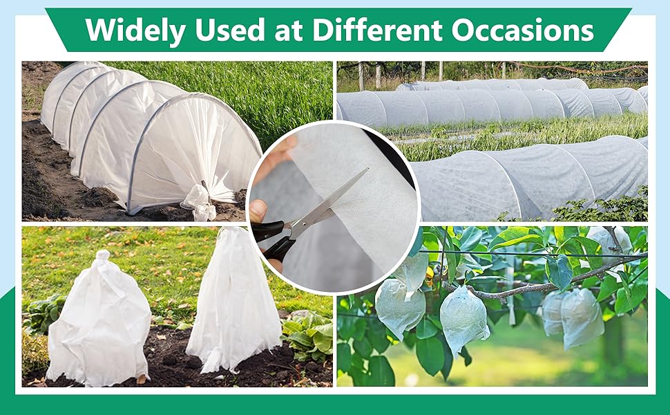 widely used at outdoor garden backyard yield floating row raised bed