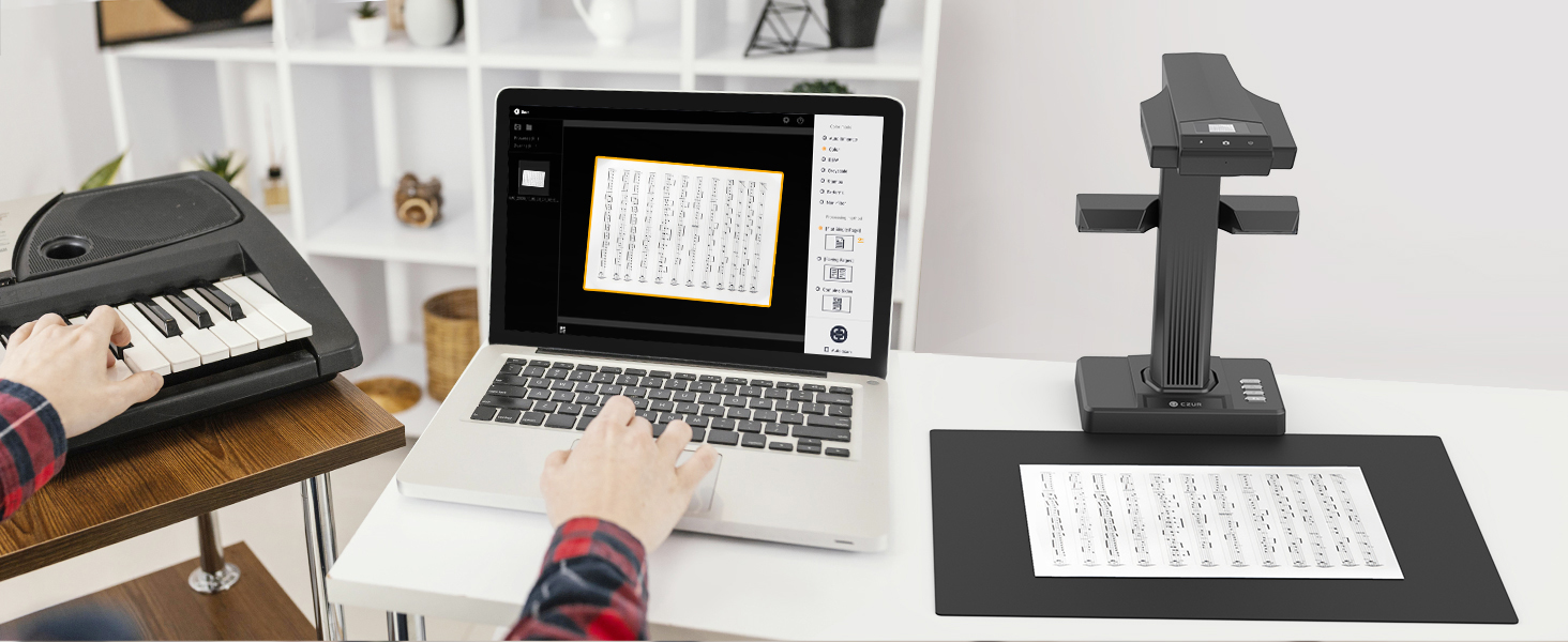 Music score scanning