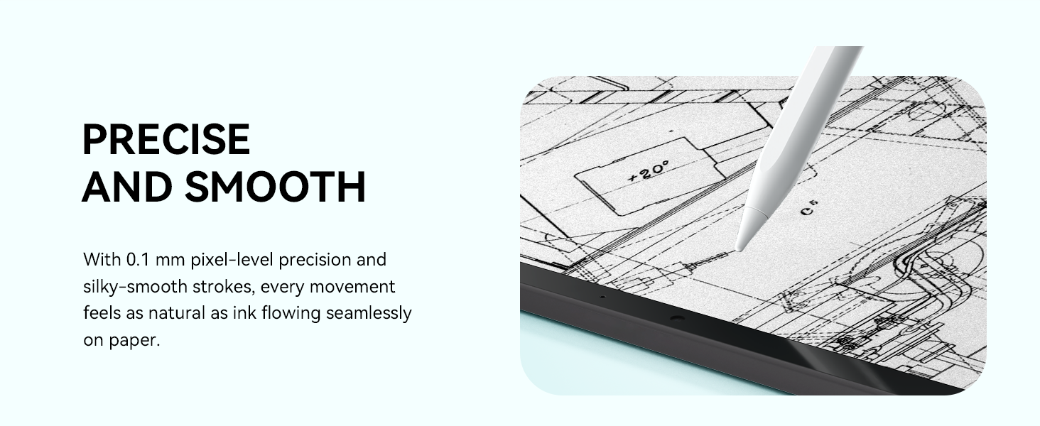 0.1 mm pixel precision