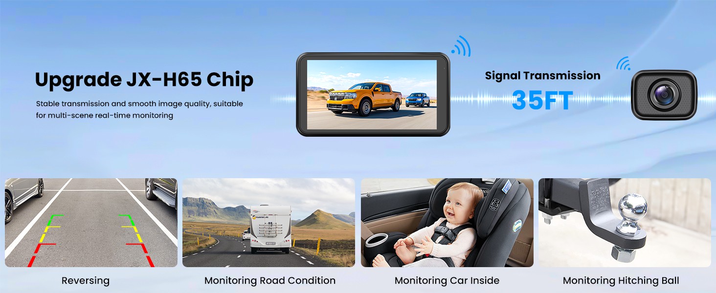 wireless reversing camera