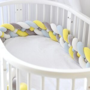 GYWZTJ Braided Cot Bumper