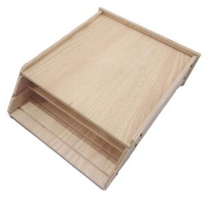 Fizepgo Large Outdoor Bat Houses | Bat Nesting Box Weatherproof | Natural Wooden Bat Shelter With Roof - Clean Your Backyard From Mosquitoes For Summer And Winte