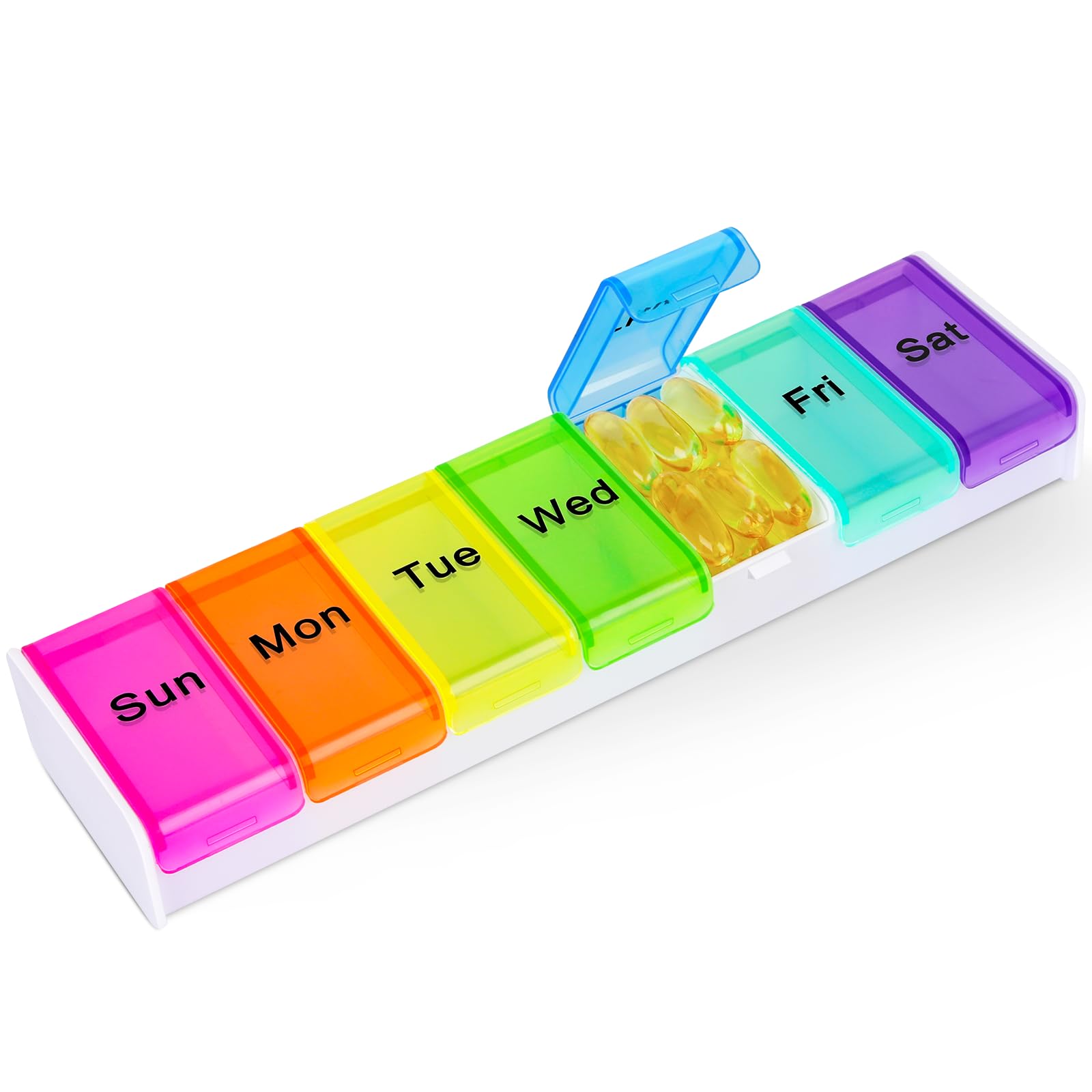 Alyvisun Pill Box 7 Day 1 Times a Day