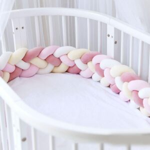 GYWZTJ Braided Cot Bumper