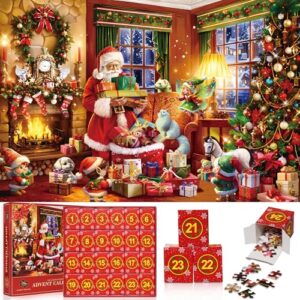 Jigsaw Advent Calendar 2024 Christmas Puzzles 1008 Pieces