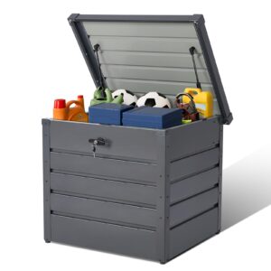 DKIEI 200L Metal Garden Storage Box