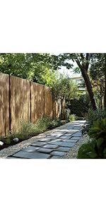 W3-4m x H1-2m Premium Bamboo Slat Fencing Screening Rolls | 10 Sizes