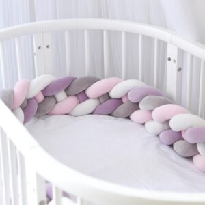 GYWZTJ Braided Cot Bumper