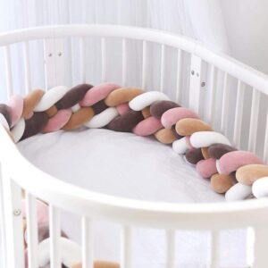 GYWZTJ Braided Cot Bumper