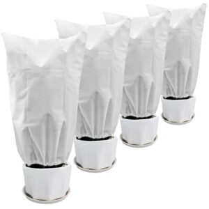 UBJUBT 4PCS Plant Fleece Frost Protection Jackets