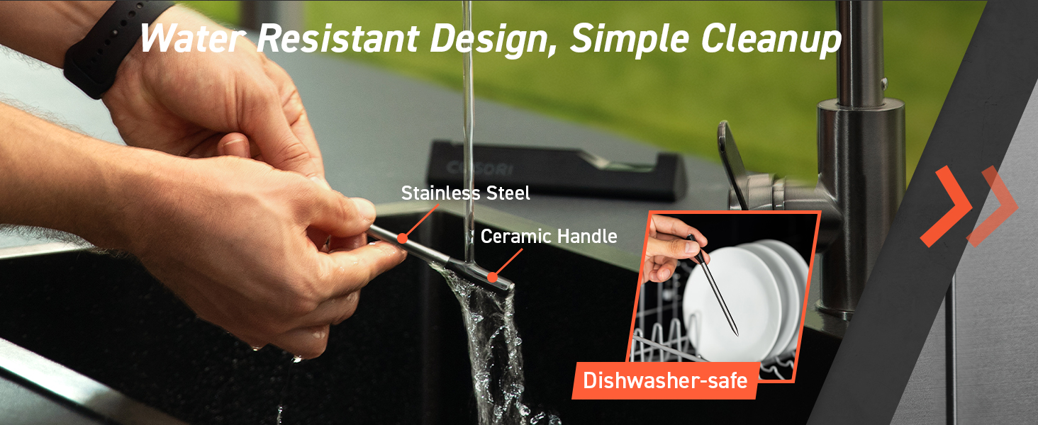 Water Resistant Design, Simple Cleanup
