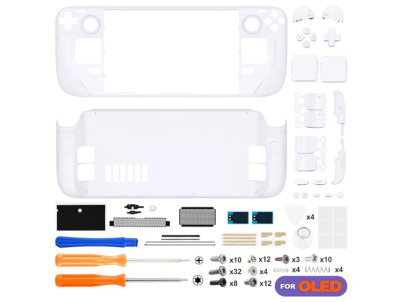 Replacement Full Set Housing Shell with Buttons for Steam Deck OLED