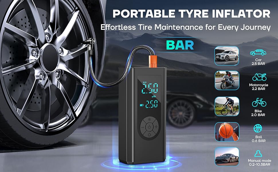 car battery booster jump starter