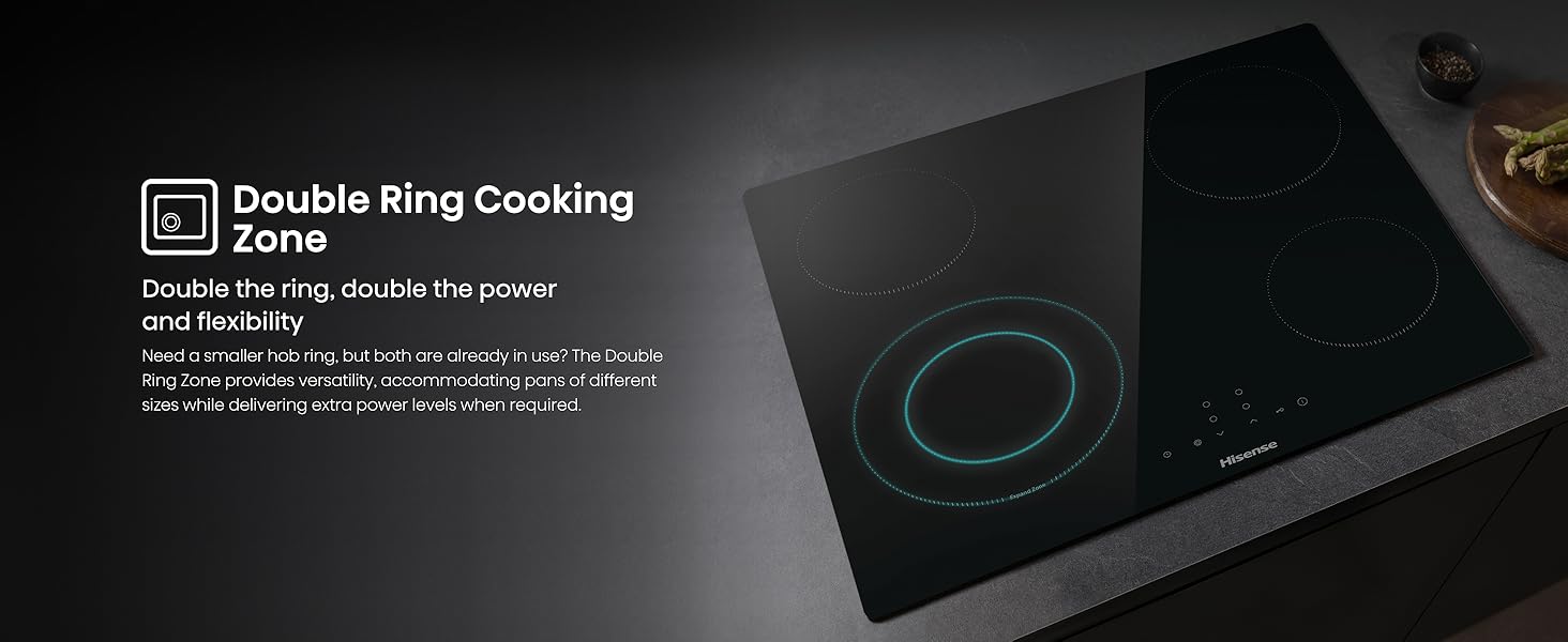Double Ring Cooking Zone