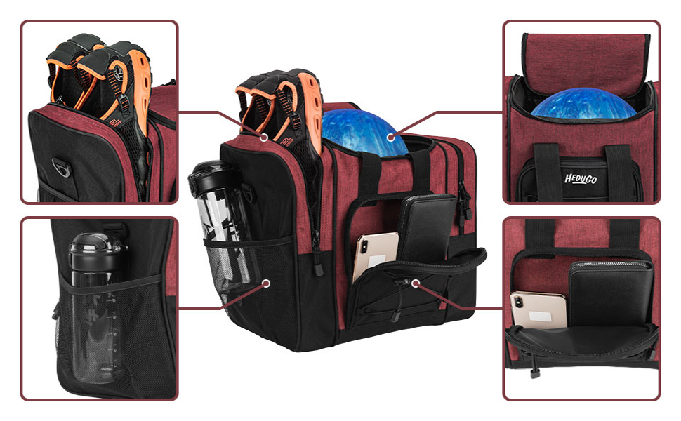 single bowling ball bag
