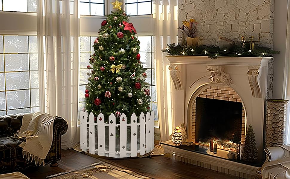 Christmas Tree Fence