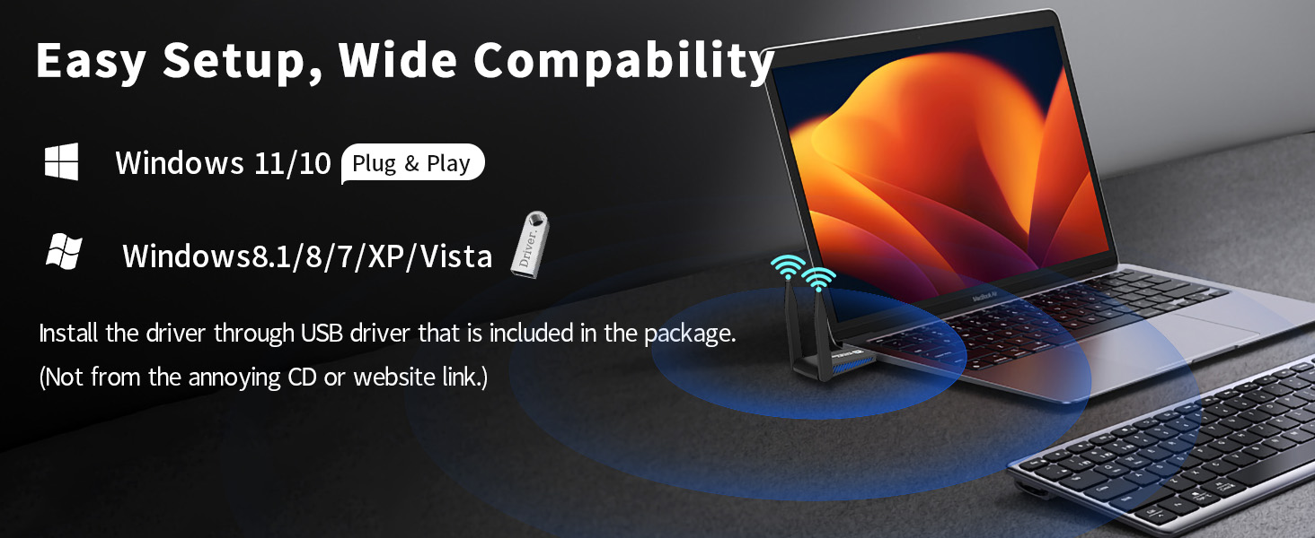 USB wifi dongle