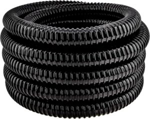 LONGRUNNEW Pond Hose 38mm PVC Spiral Flexible Water Butt Pipe