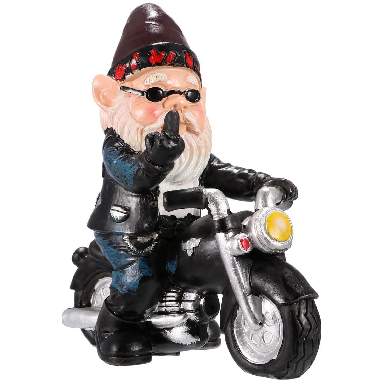 Garden Gnome Ornaments Funny Garden Ornaments Outdoor Goblin Art Decoration for Novelty Lawn Gnomes Outdoor or Indoor Garden Decorations Multicolou