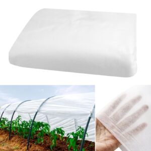 Senders Garden Fleece Frost Protection 40gsm Horticultural Fleece for Plants Plant Fleece Frost Protection Non-Woven Fabric Garden Winter Fleece Frost Covers