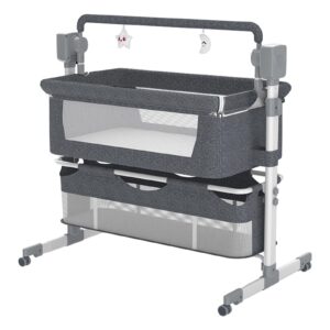 Sianldcone Electric Bluetooth Smart Next to Me Crib