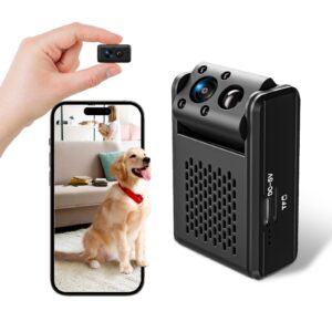 CustCare Spy Camera | WiFi Hidden Mini Camera with PIR Motion Detection - WiFi/No-WiFi | 90° Rotatable