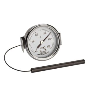 TFA Dostmann Analogue Stainless Steel Thermometer up to 500 °C