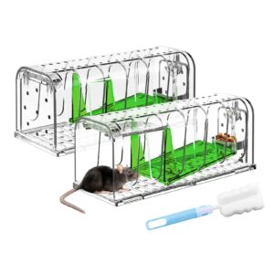 MEKEET Mouse Traps - Humane Mouse Trap 2 Pack