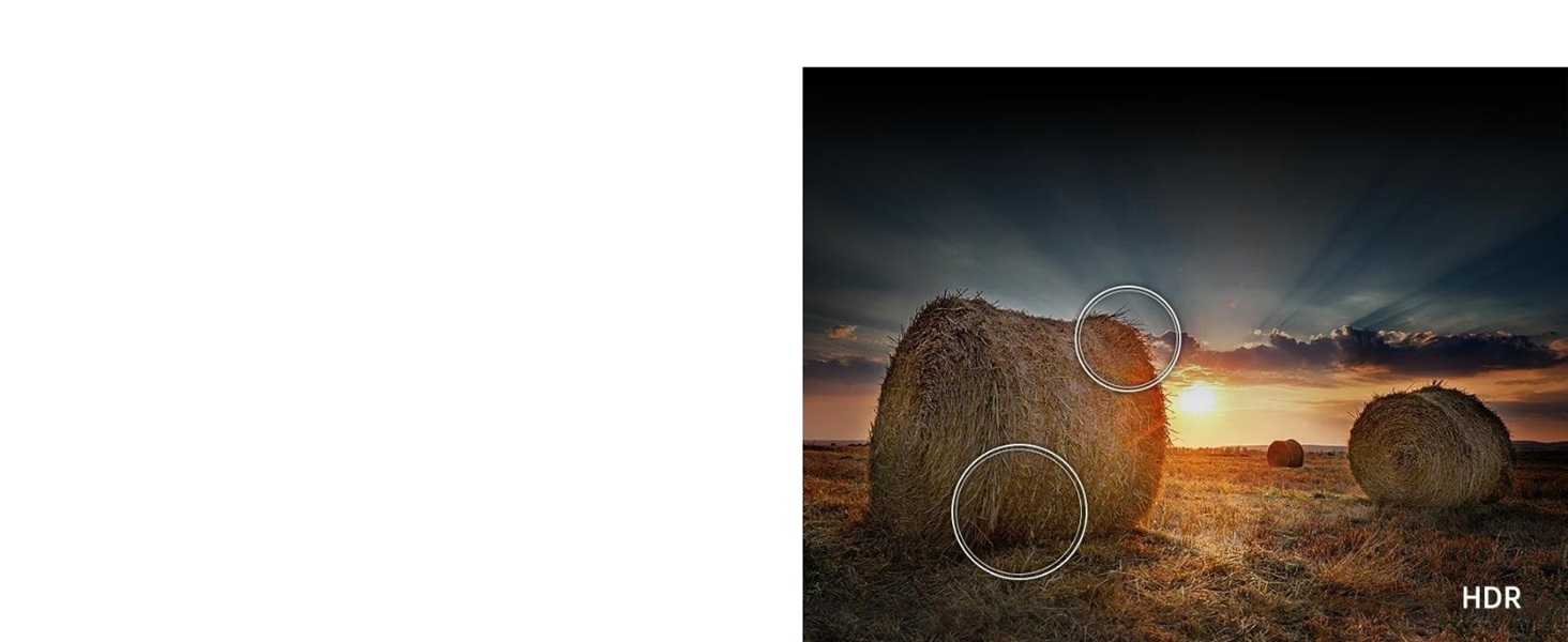 samsung tv q60d with quantum hdr and hdr10+ for vivid images with fine details