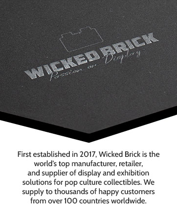 Establised in 2017, Wicked Brick is the world's top manufacturer of pop culture collectibles