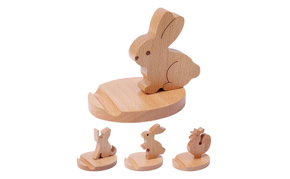 Wooden Cell Phone Holder