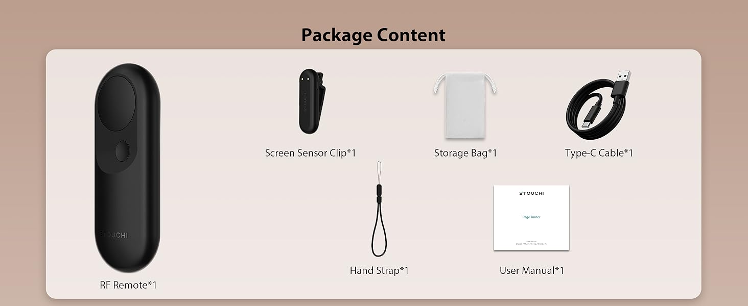 kindle remote page turner and stand