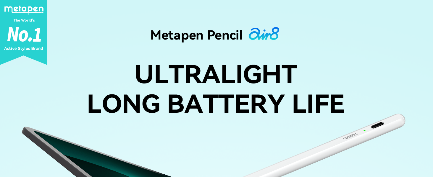 20H battery life apple pencil Air 8