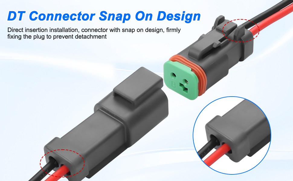2 Pin DT Connectors